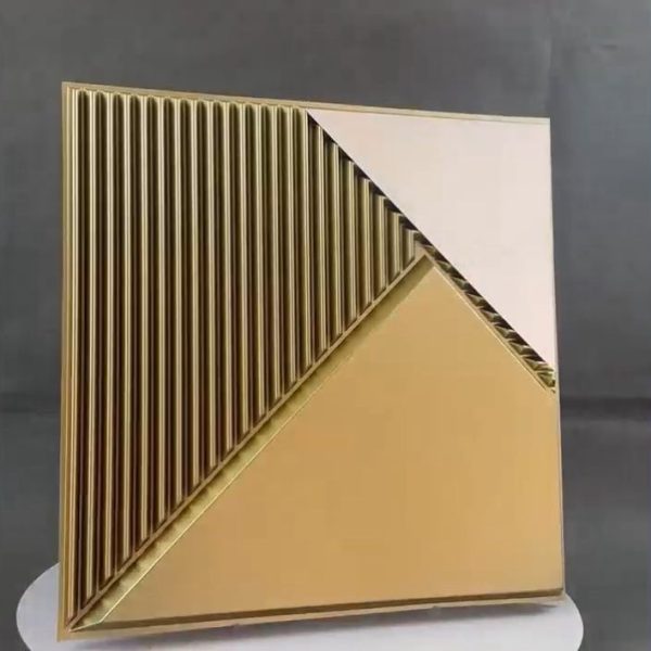 3D Luxury plastic panels